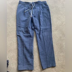 Brunello cucinelli size 54 leisure fit drawstring pants